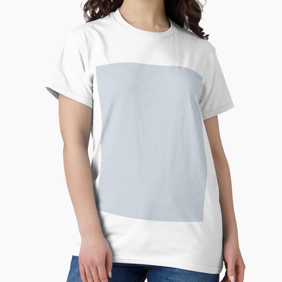Plain Solid Color Light Blue Grey Pastel Gray Neutral Grey by mimihuang creations