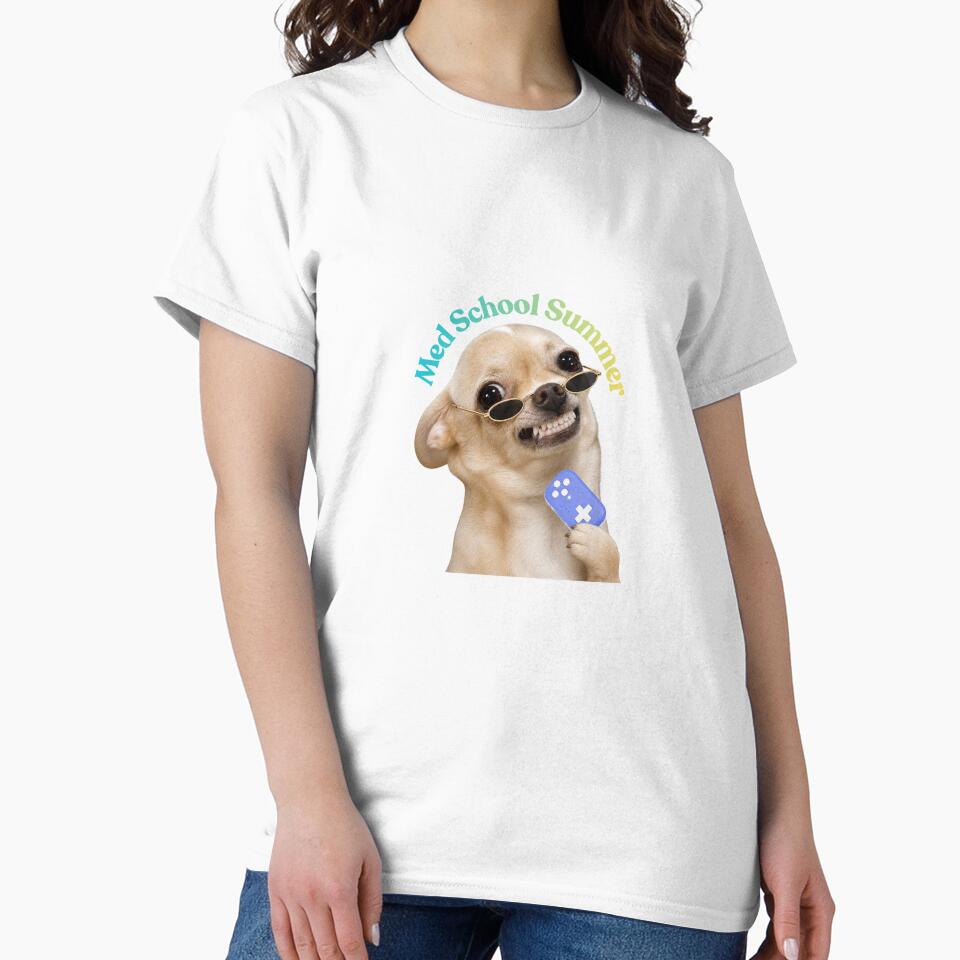 Med School Summer - Anki Chihuahua by NoThoughtsJustScrubs
