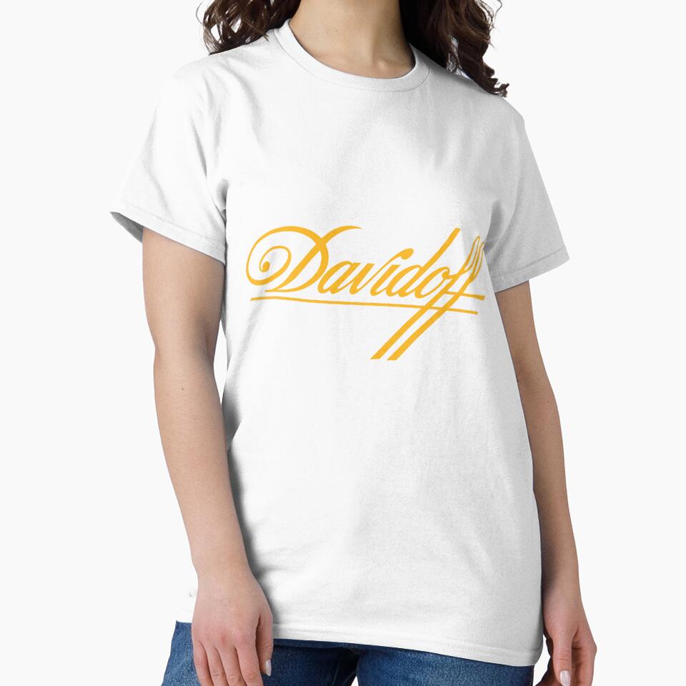 Luxury Gold Script Logo T-Shirt – Elegant Minimalist Design by Zibis09