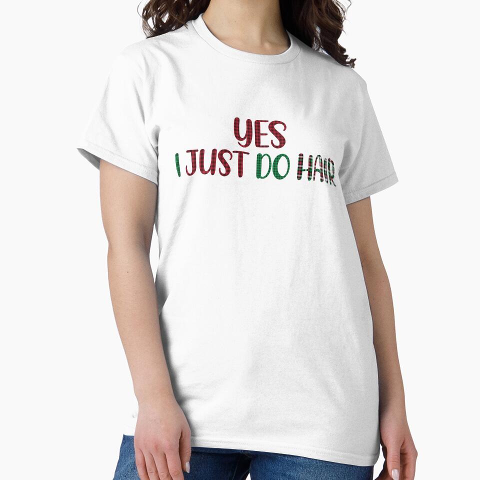 Funny Christmas Hair Stylist by patroart