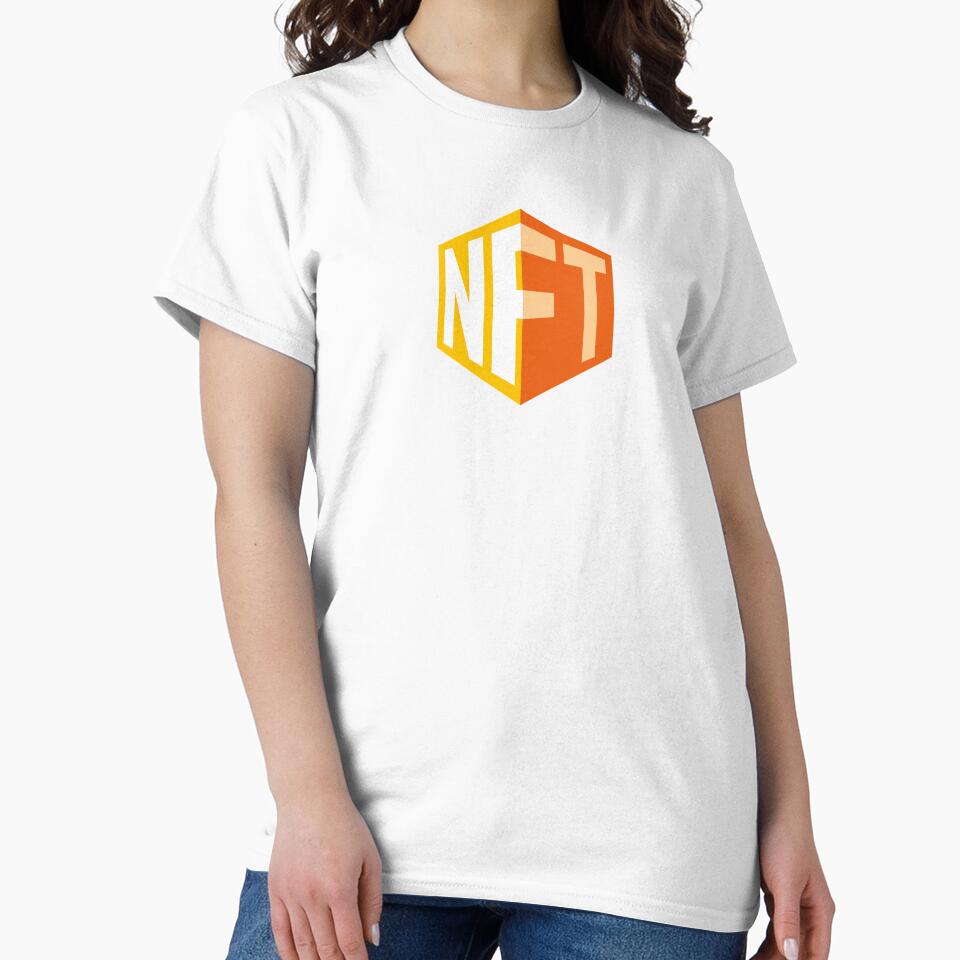 NFT (Orange on White) by STUDIO-72