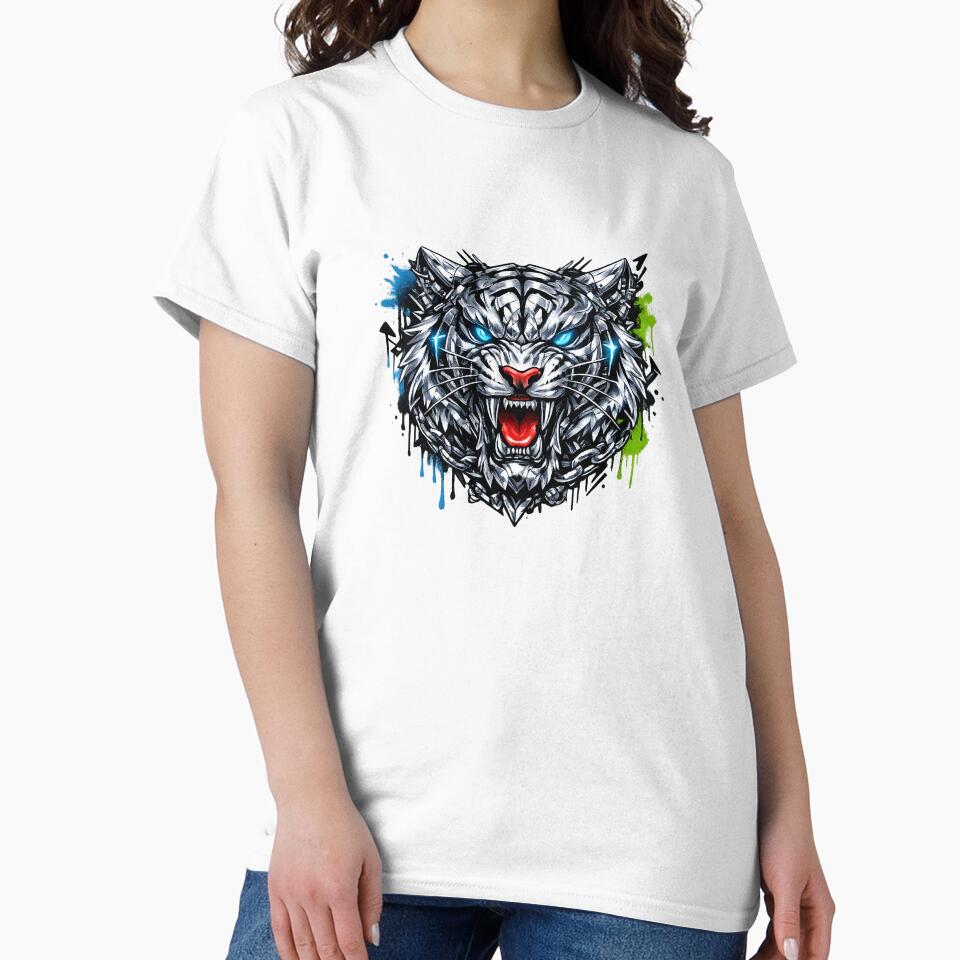 Midnight Graffiti Jaguar by KlyvoraPrints