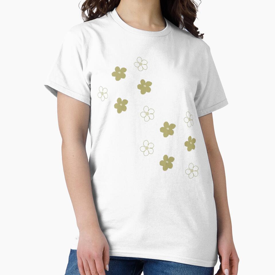 Modern Flowers, Flower Bunch by Art Shimmers Unisex , , , Long Sleeve Tee