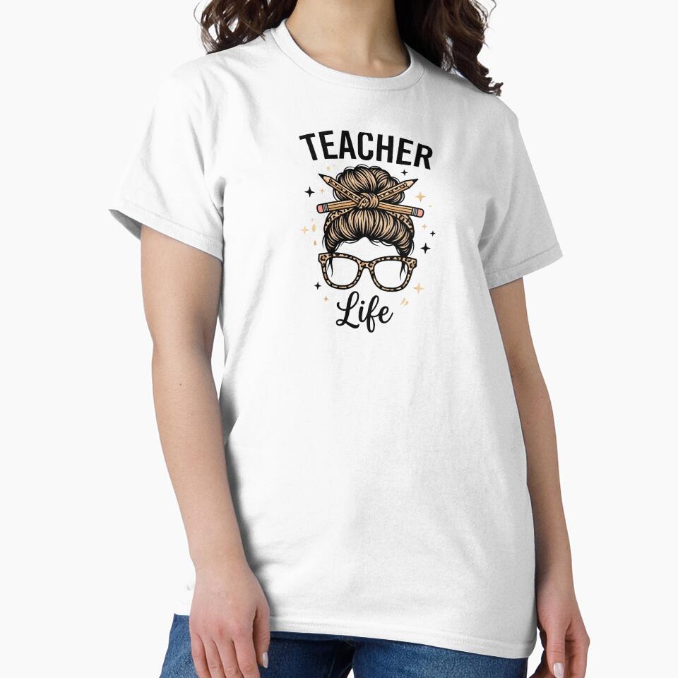 Teacher Life Glasses Design by JulyClub