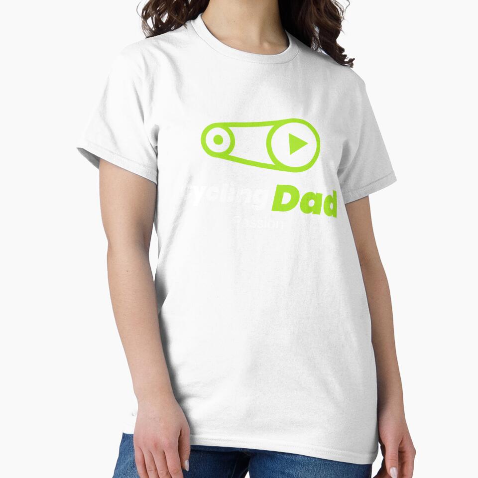 Cycling Dad Passion - Dad Cycling by GreyTee
