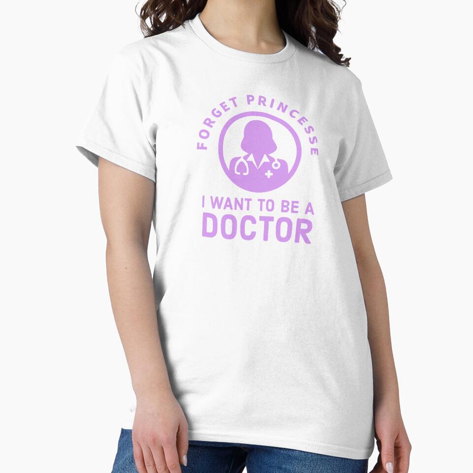 Forget Princess, I Want to be a doctor - Future doctor design by Theleochick