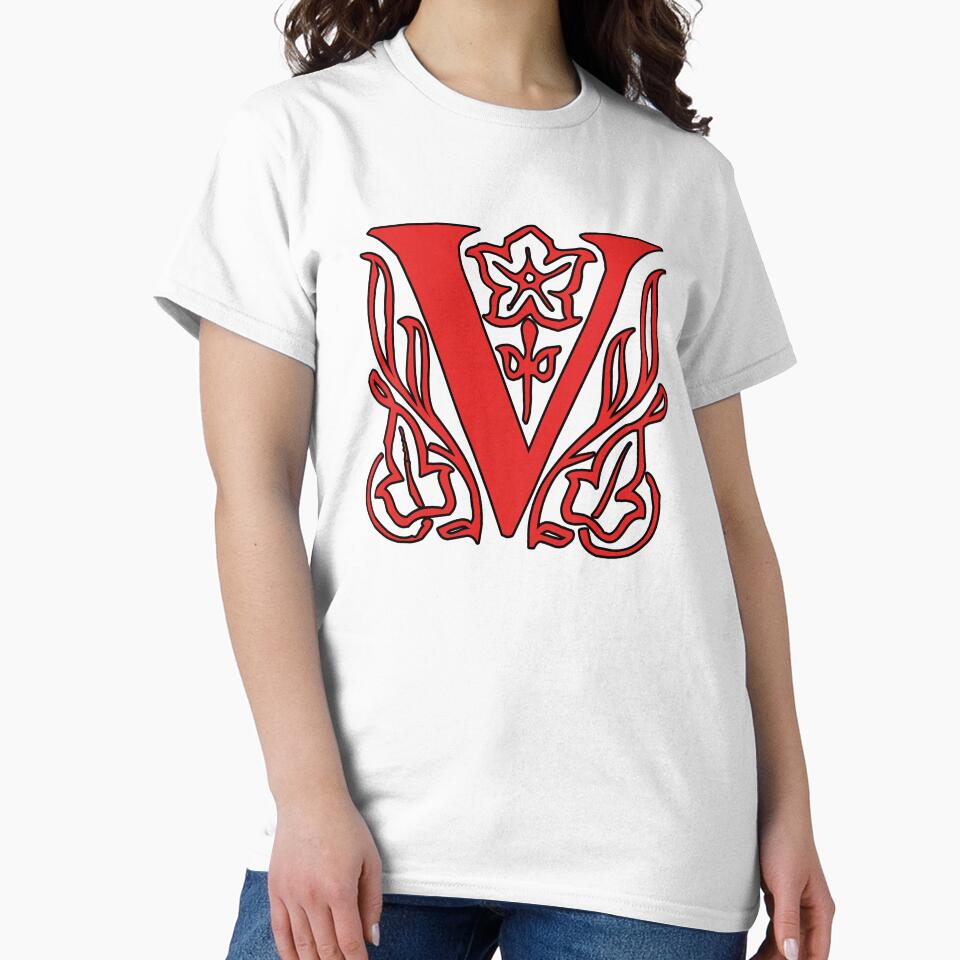 Initial monogram V by Creative-draw