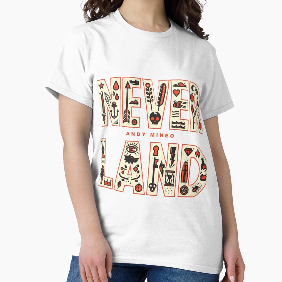 Men Ultra Soft KouTUya Andy Mineo Neverland Short Sleeve T Shirt by CrollechJanokn