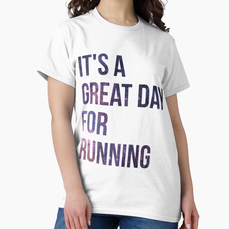 It's a Great Day for Runnin| Perfect Gift by sherricam