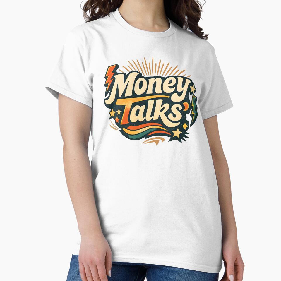 Money Talks – Bold Vintage Statement Logo by Dax Studio