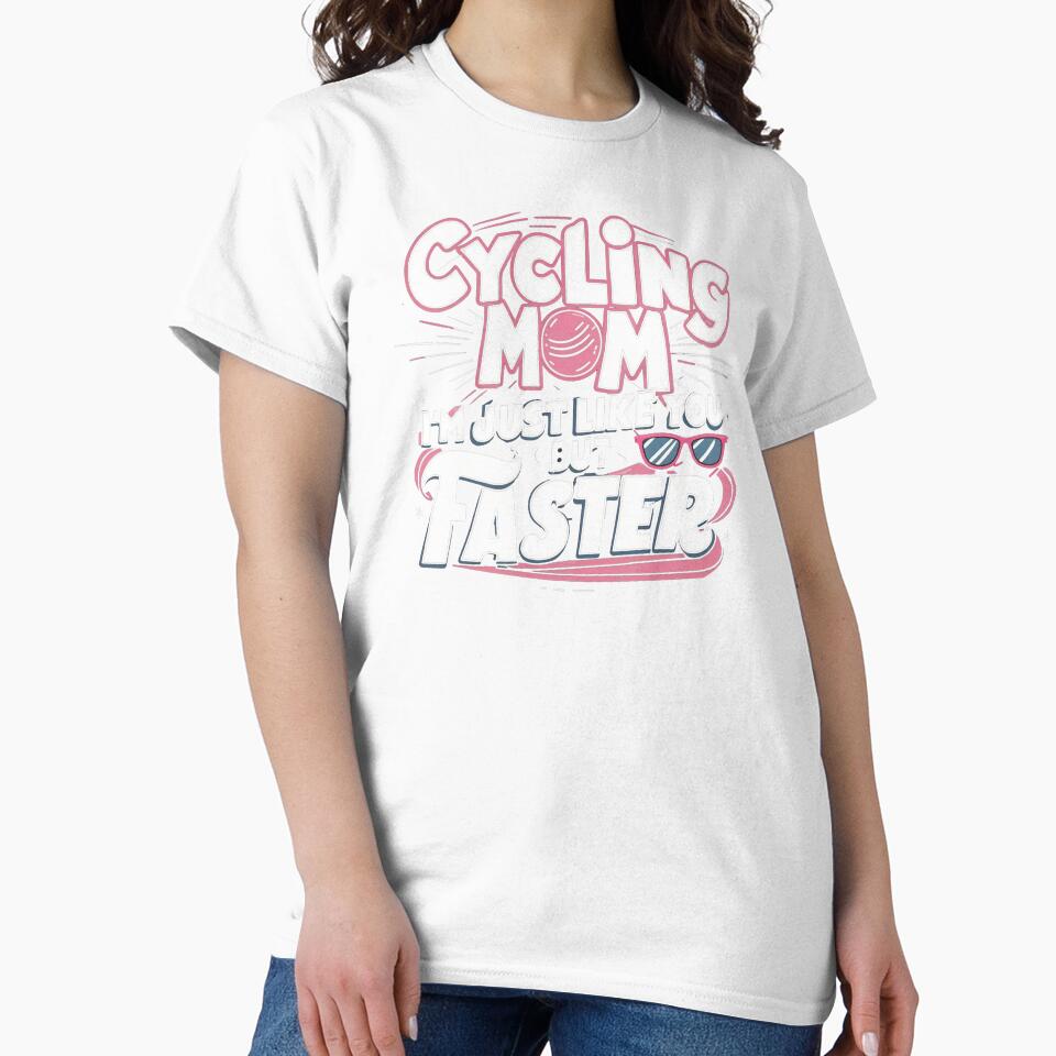 Cycling Mom: I'm Just Like You, But Faster. by DomTeesHaven