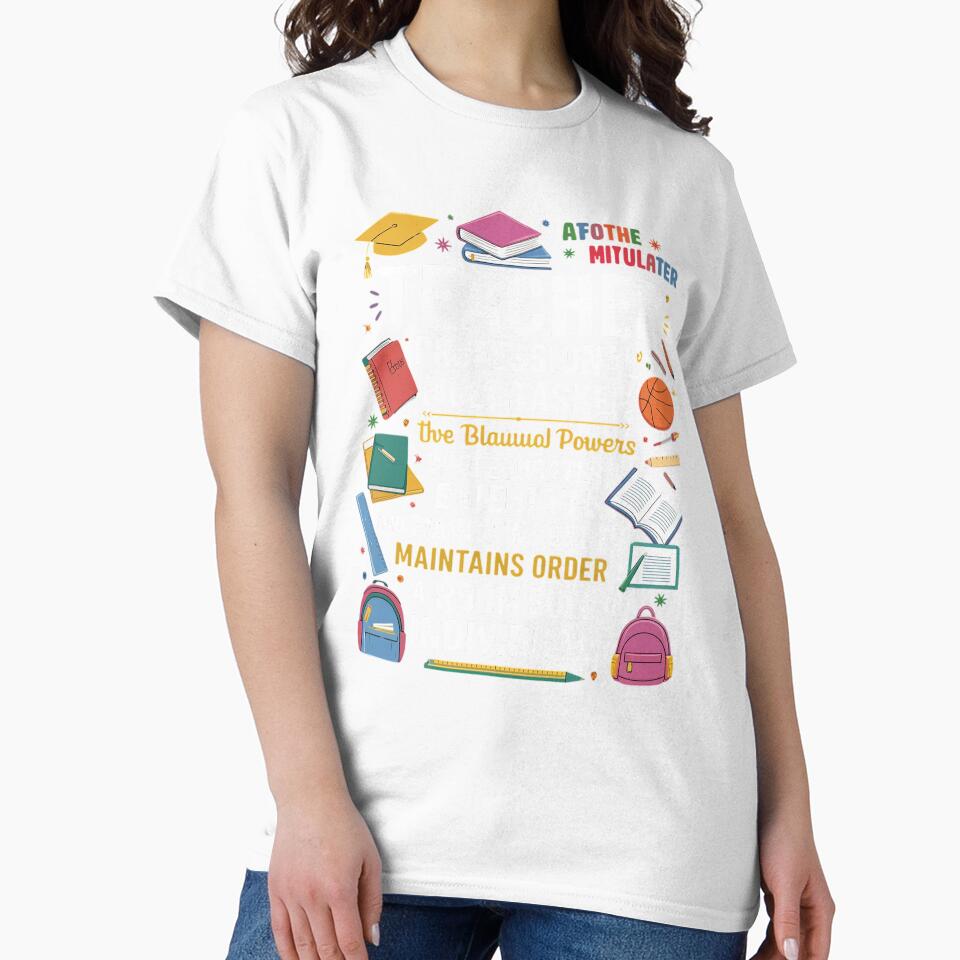 Teacher Definition - Funny Teaching School Teacher 6 by InspiredFoul