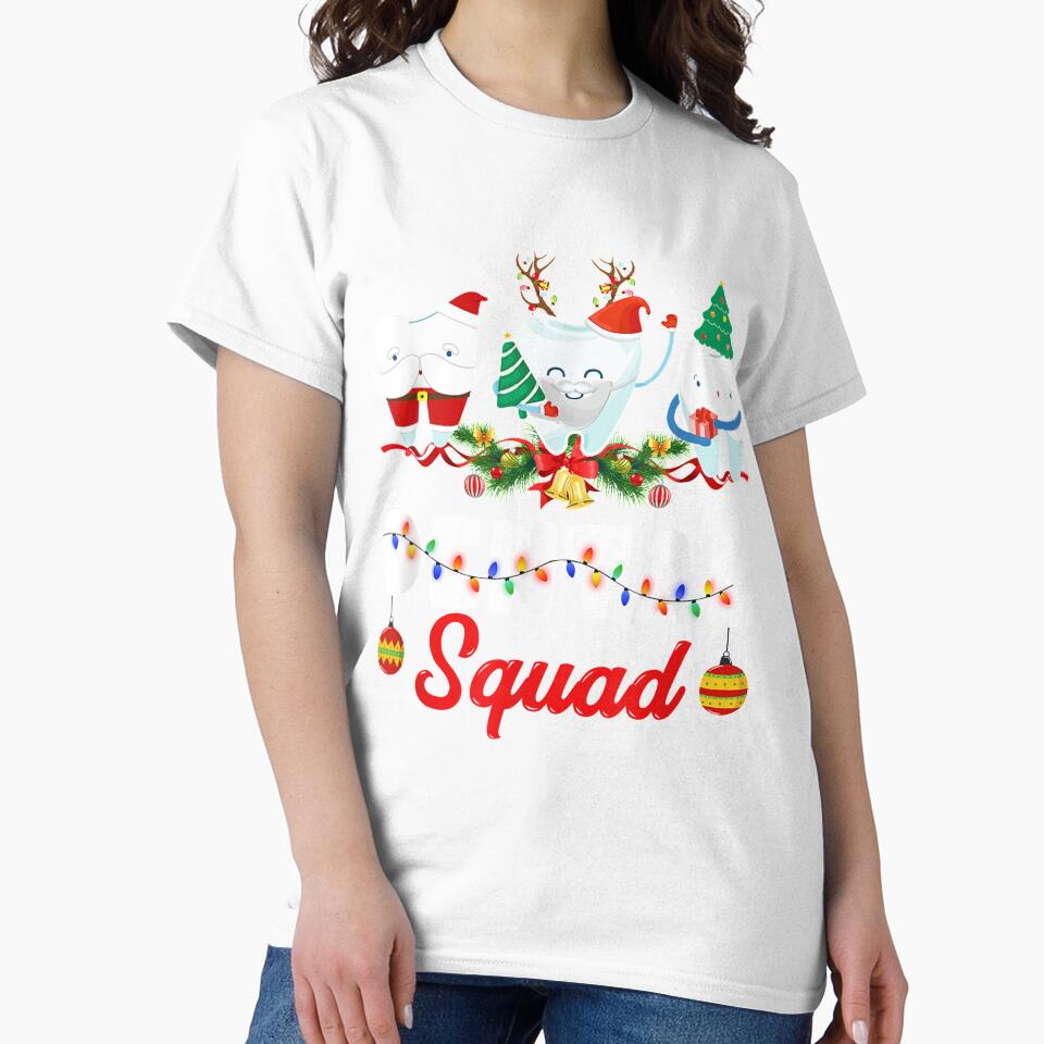 Dentist Christmas Dental Squad Funny Christmas by Salakjit