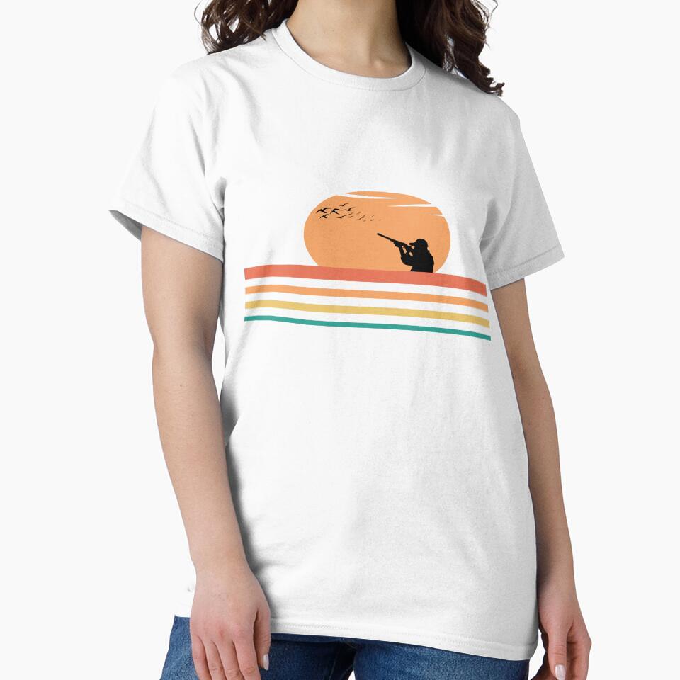 Hunting Retro Vintage Design For Hunter Hunting Lover Cute Hunter Gift by Thecitiesstore