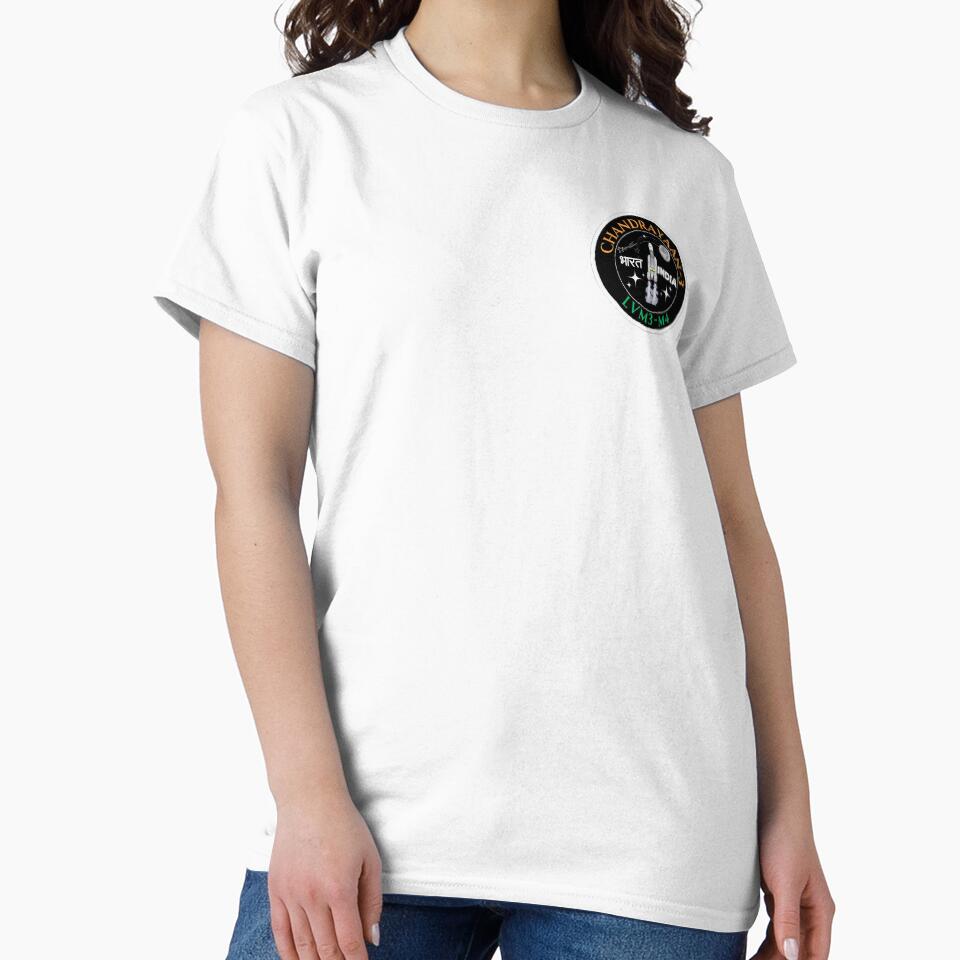 ISRO Chandrayaan - 3 Graphic Printed T-Shirt by KARSCORP