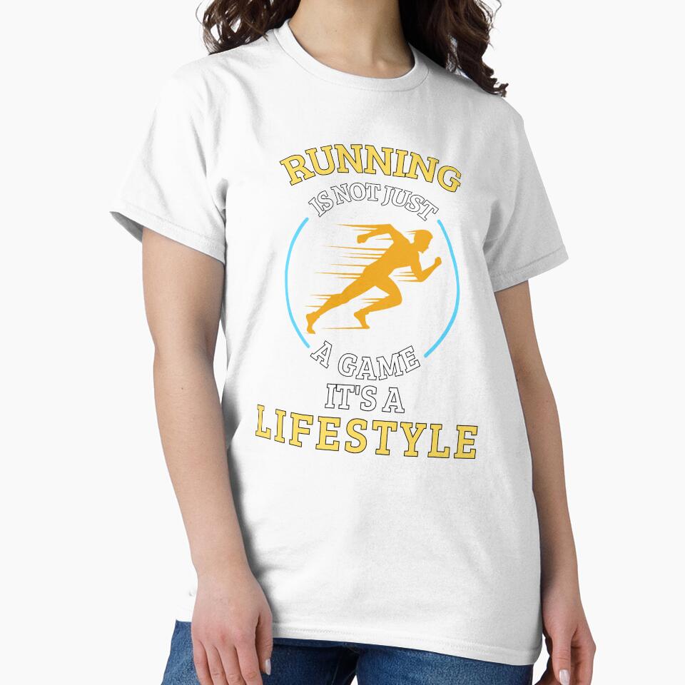 Running is not a game it's a lifestyle by annoying-shirts