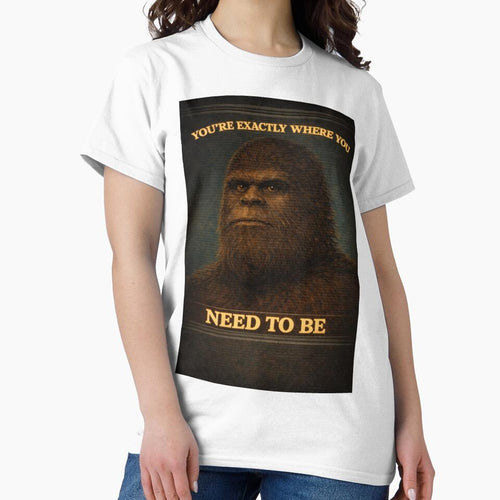"You’re Exactly Where You Need To Be" – Cursed Affirmation by Absurd Cult Co.
