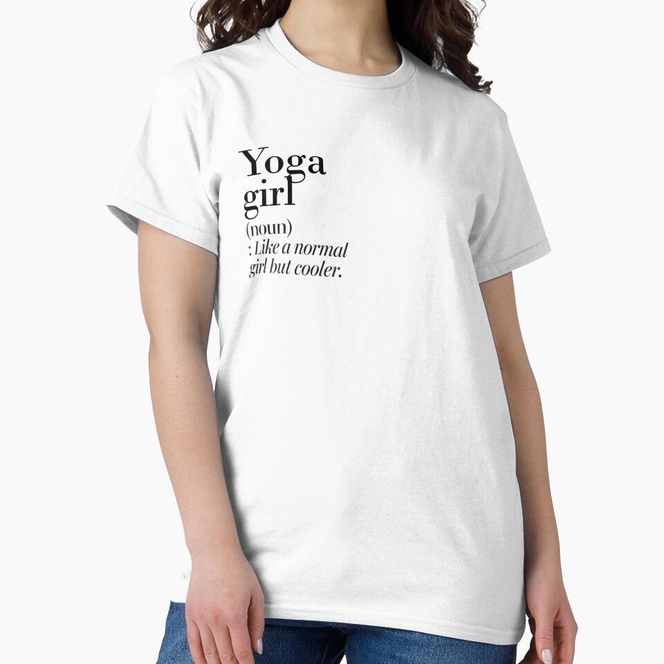Yoga Girl Definition - Funny Yoga Lover by Watsonarts
