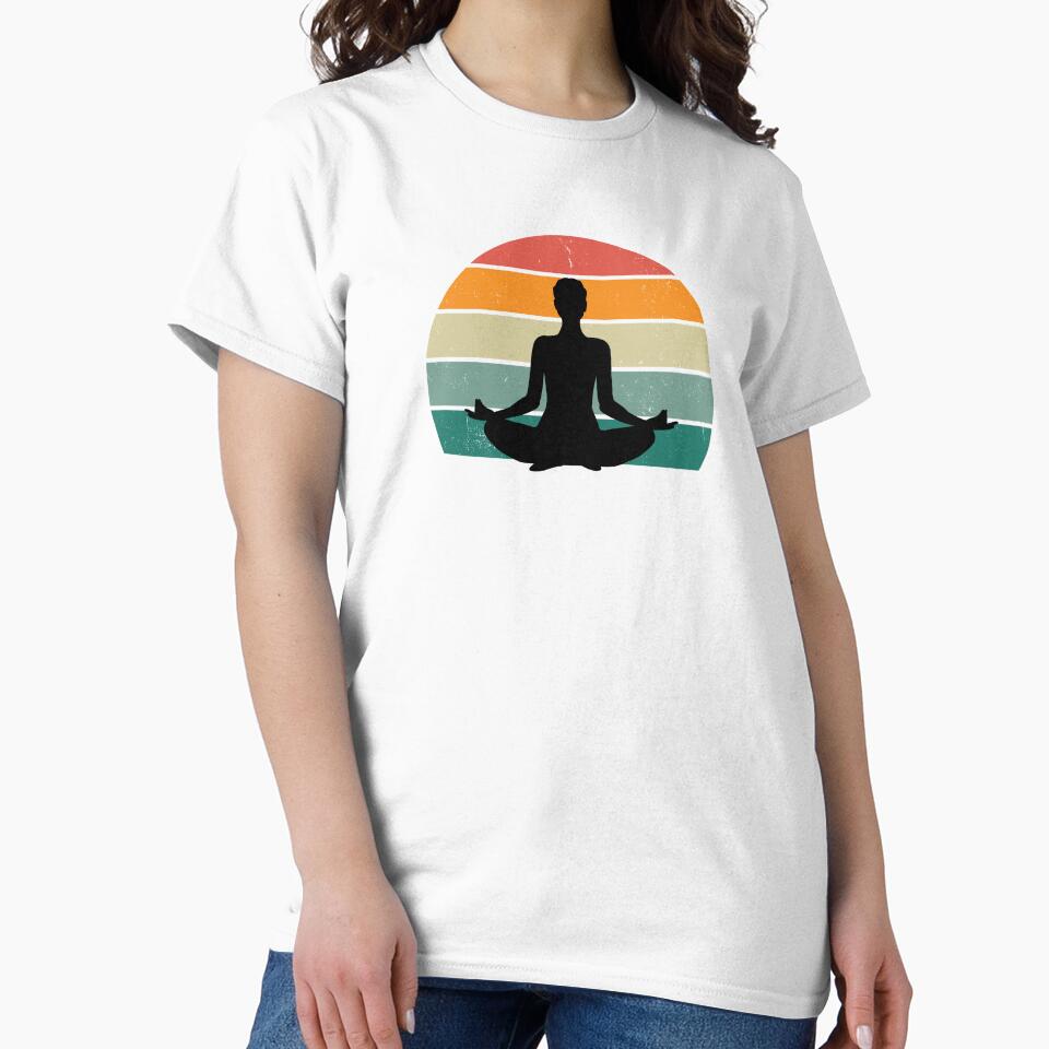 Sunset Yoga Vintage by LyricsWear