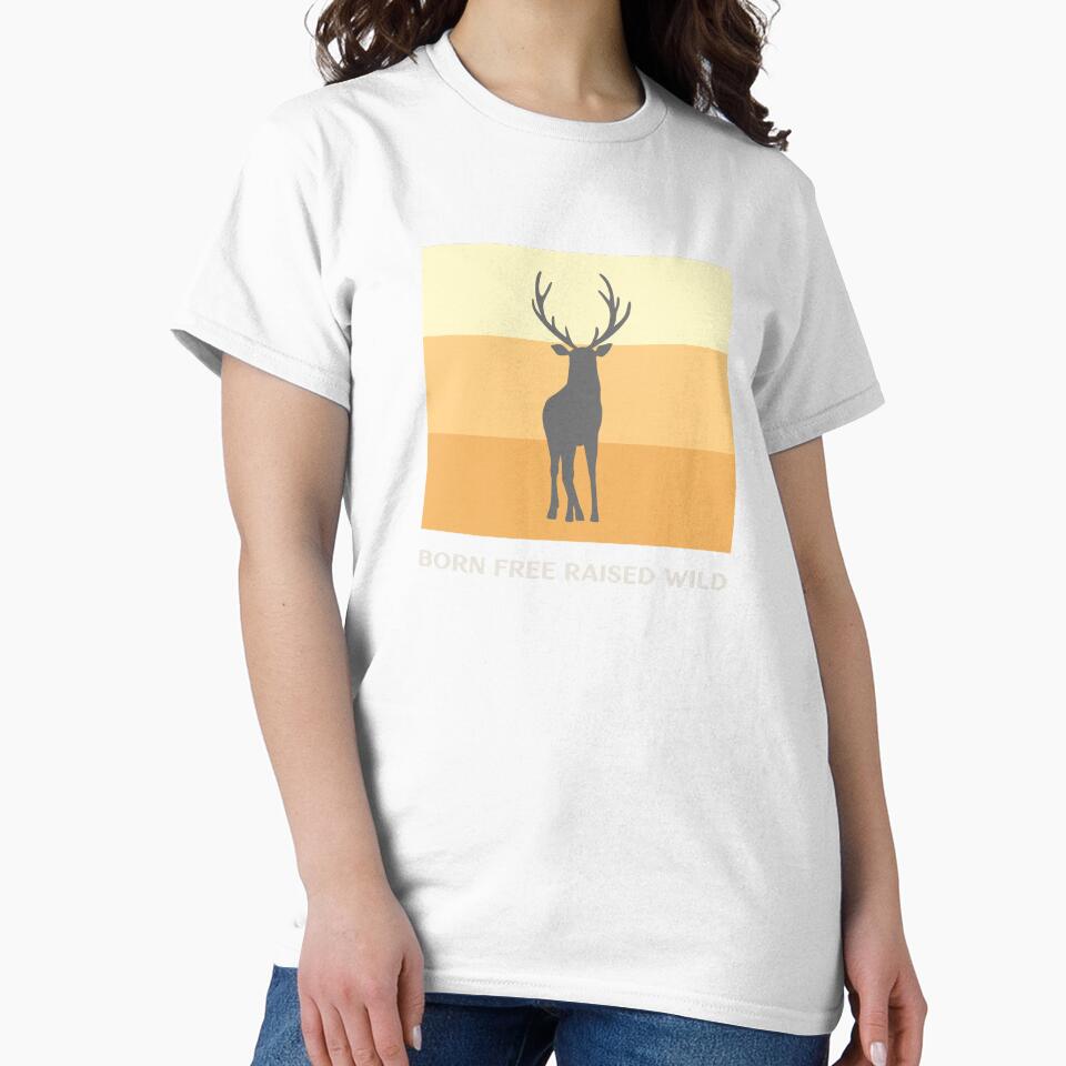 Born Free Raised Wild by TeeFusionCraft