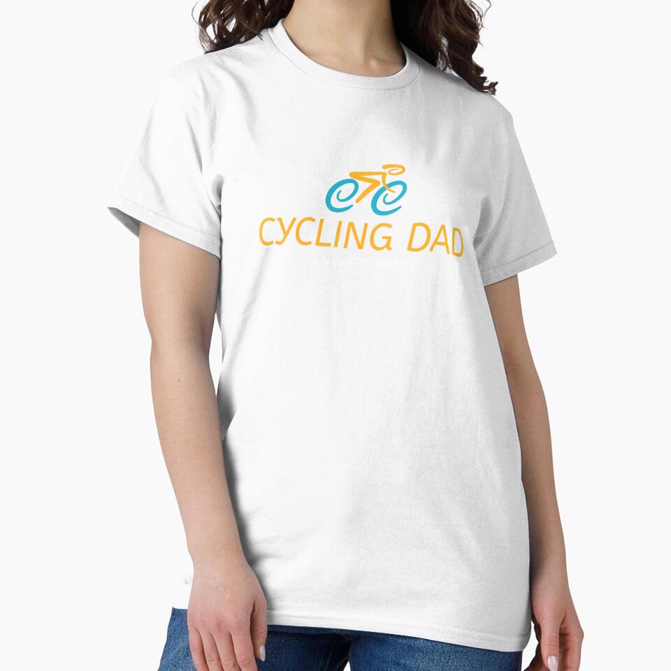 Cycling Dad Energy Mode - Dad Cycling by GreyTee
