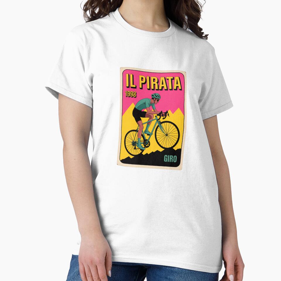 Il Pirata 1998 Giro Vintage Cycling Card Sticker by LukaRealm