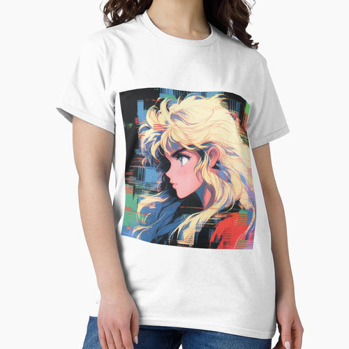 90s Anime Girl by AxeWave