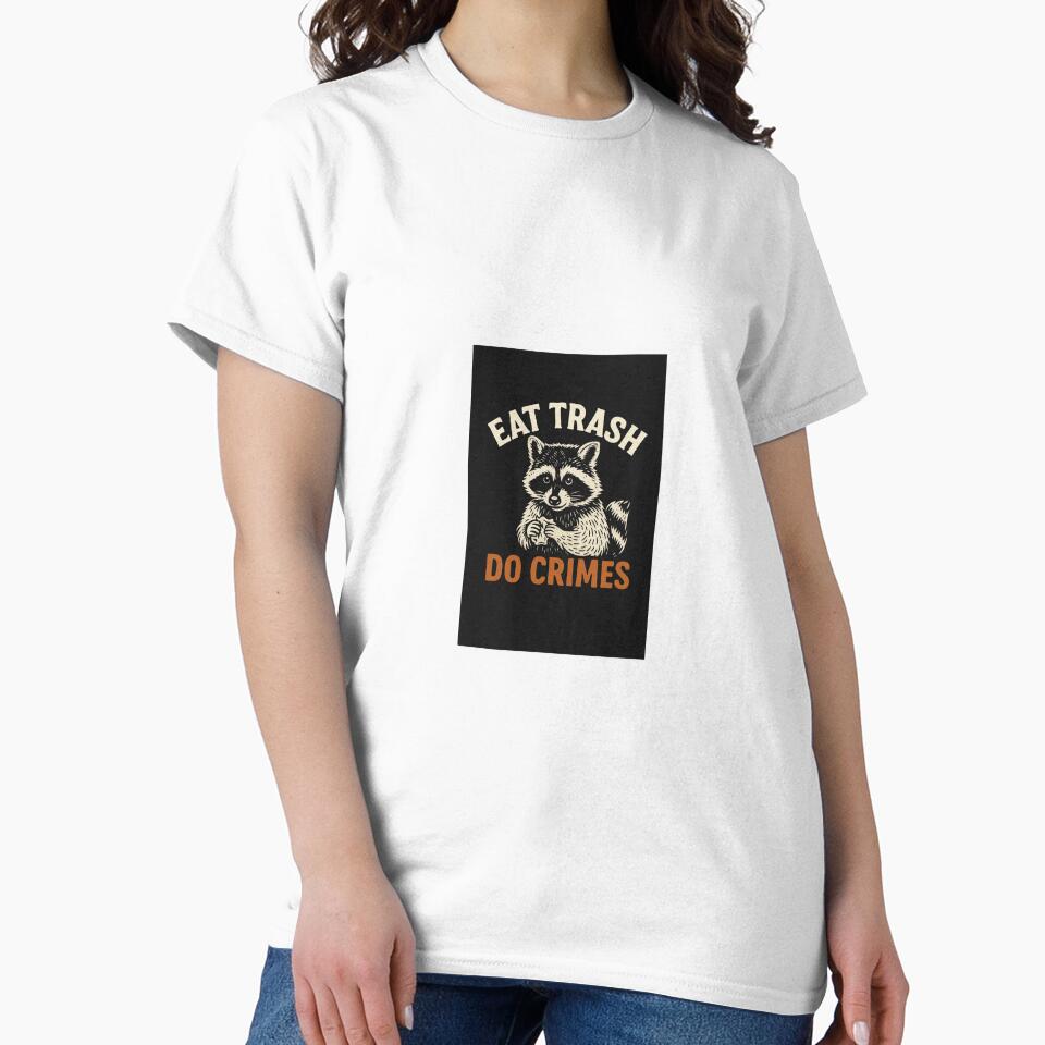 Raccoon: “Eat Trash, Do Crimes” by Dungeon-Fighter
