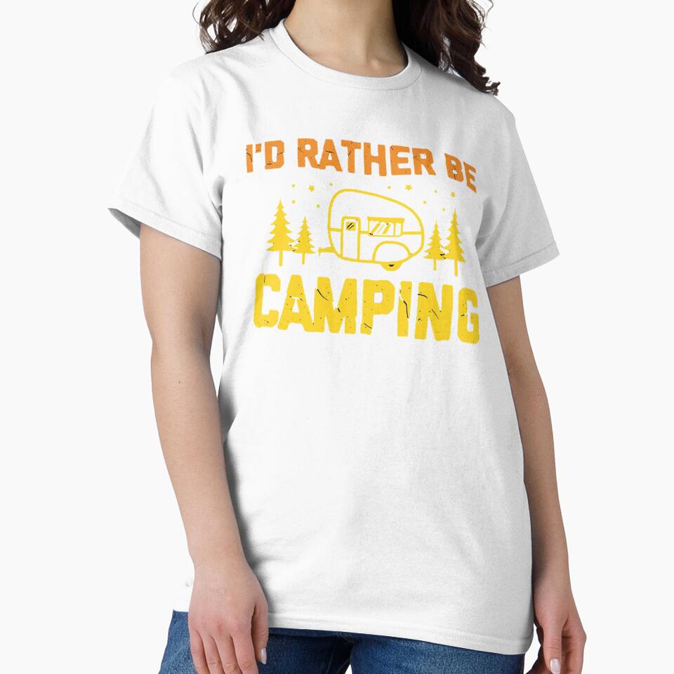 Id Rather Be Camping | Gifts for Camping Lover In Christmas by ghazalish