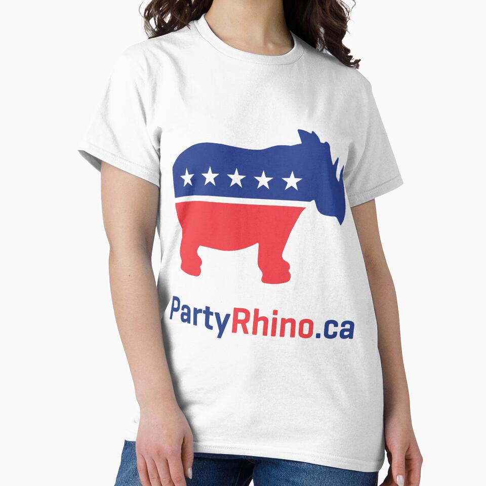 Rhino Party Logo 2019 by Parti Rhinocéros du Canada