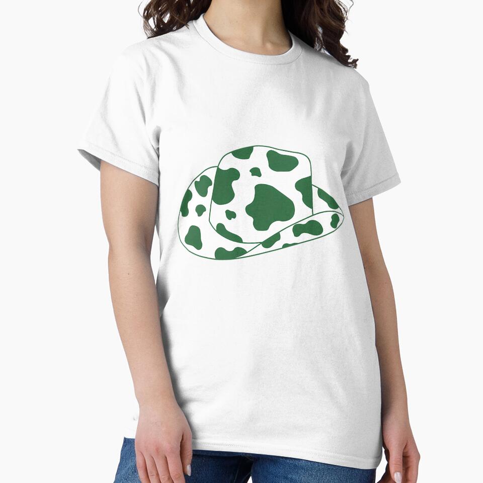 Green Cow Print Cowboy Hat by ibrunacpv