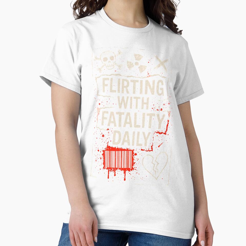 Flirting With Fatality Daily Oncology Nurse by BrBrDesign Unisex , , , Long Sleeve Tee