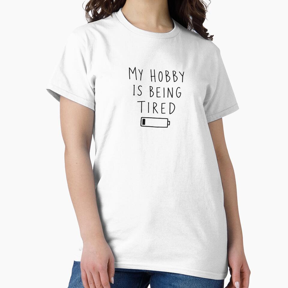 My Hobby is Being Tired | Running Humor by Earn Your View Trail Company