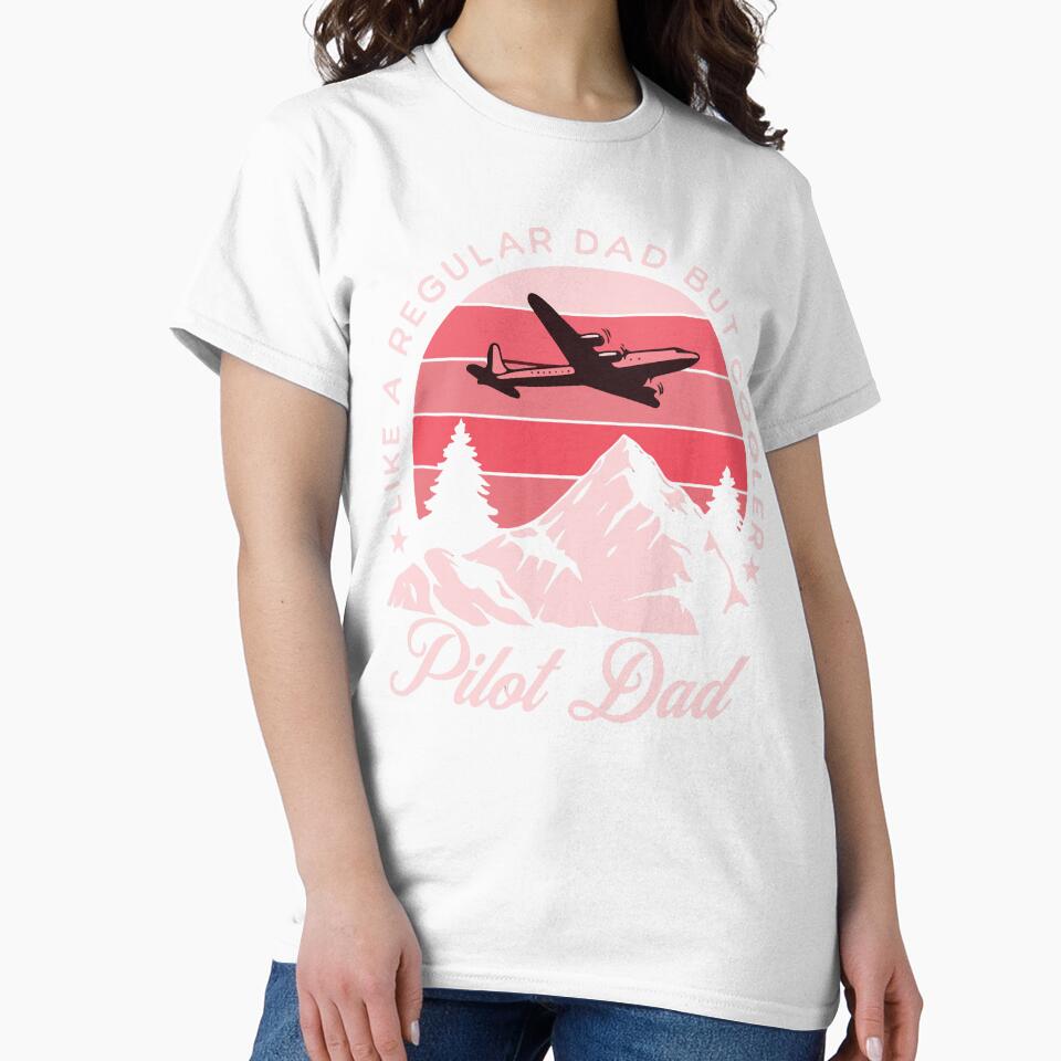 Pilot Dad Like A Normal Dad But Cooler by designerpriti