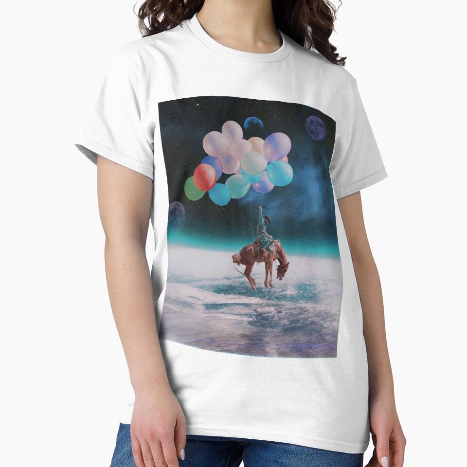 Space Cowboy Surrealism Collage by julesanderson