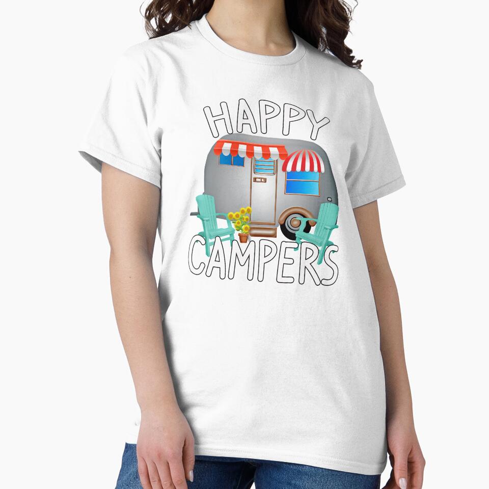Cool Camping Stuff - Happy Campers by 3QuartersToday