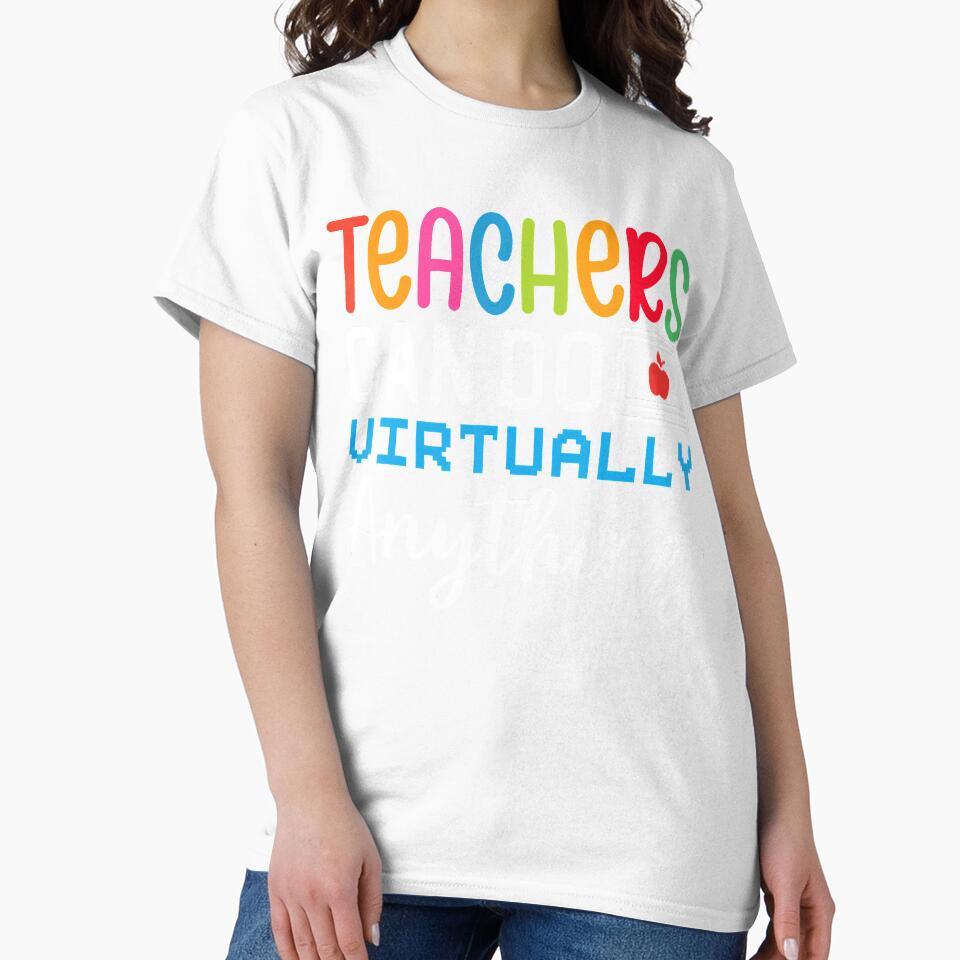 Online Class Teacher Gift Teachers Can Do Virtually Anything by Lykhota97