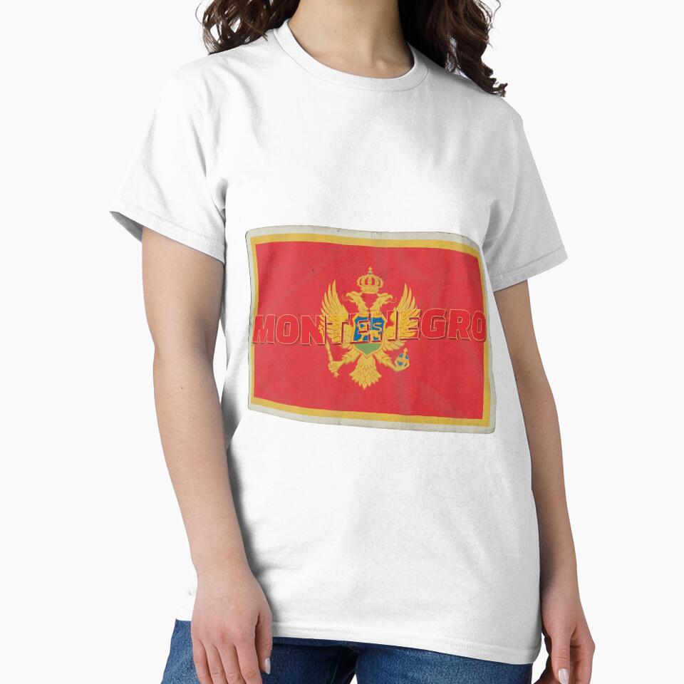 Montenegro Vintage style retro souvenir by DeveloperProp0