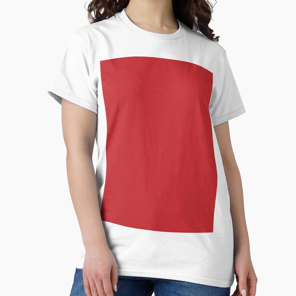 Cherry Red Solid Color by kierkegaard