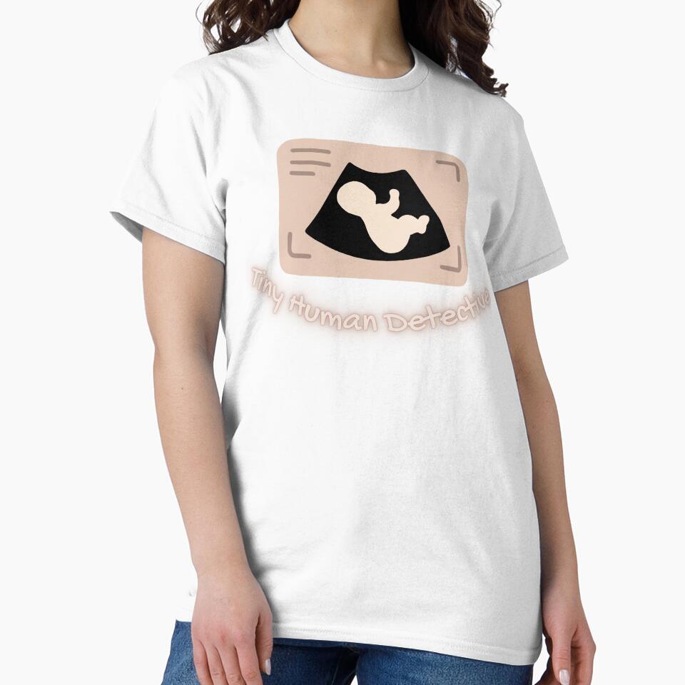 Tiny Human Detective ultrasound tech radiology tech by RJsTees