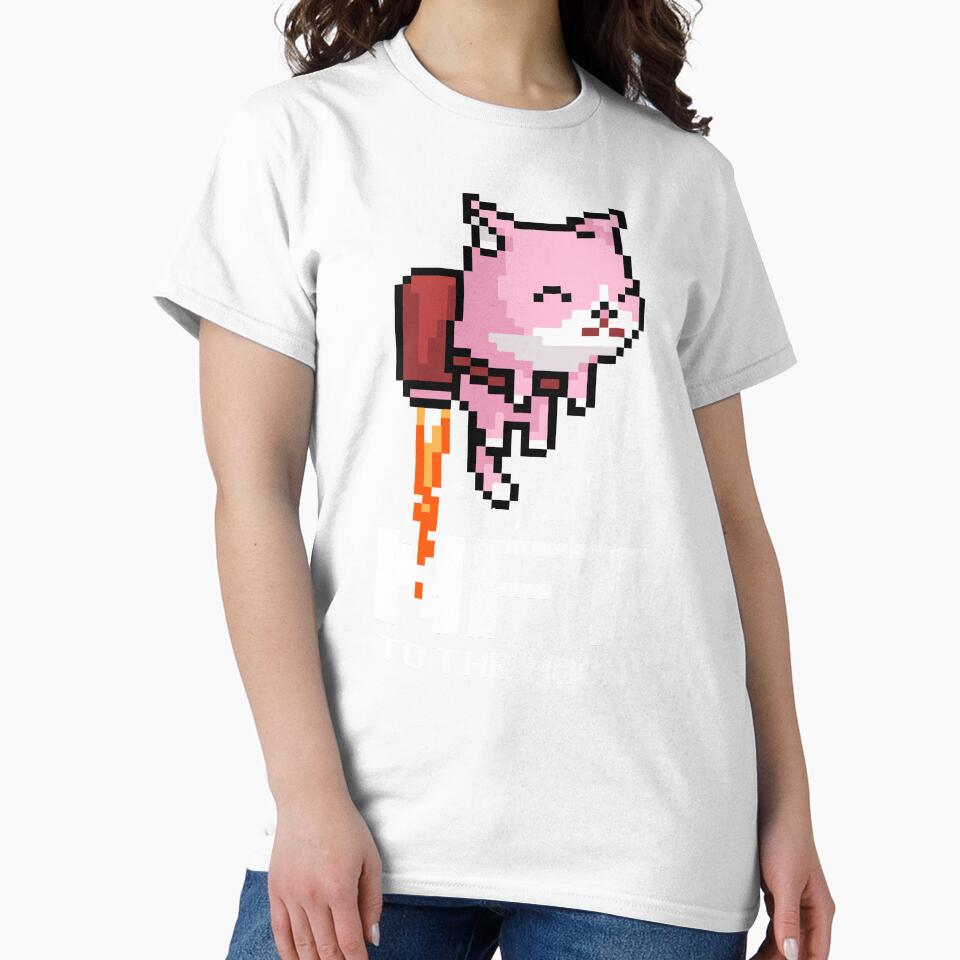 Funny Nft Crypto Token Cat Art by MrEddie10