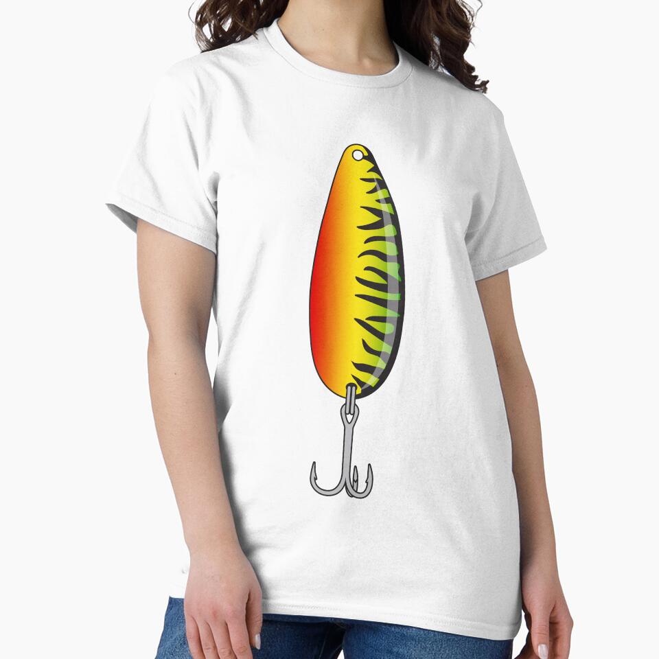 Classic Spoon Fishing Lure - Hot Mackerel by BlueSkyTheory