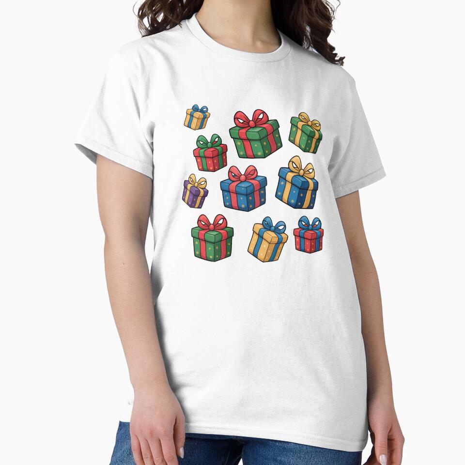 Colorful Christmas Presents Pattern by MonkiFlipp