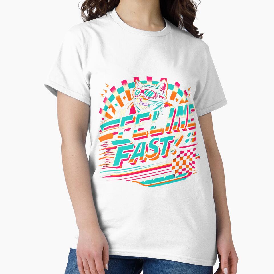 Feline Fast - Retro Typography by İlker Berk Ergan