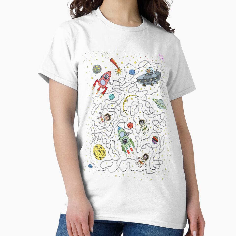 Space Creatures Classic (Stars) - Amazing Gift Funny. by Imadovic Unisex , , , Long Sleeve Tee