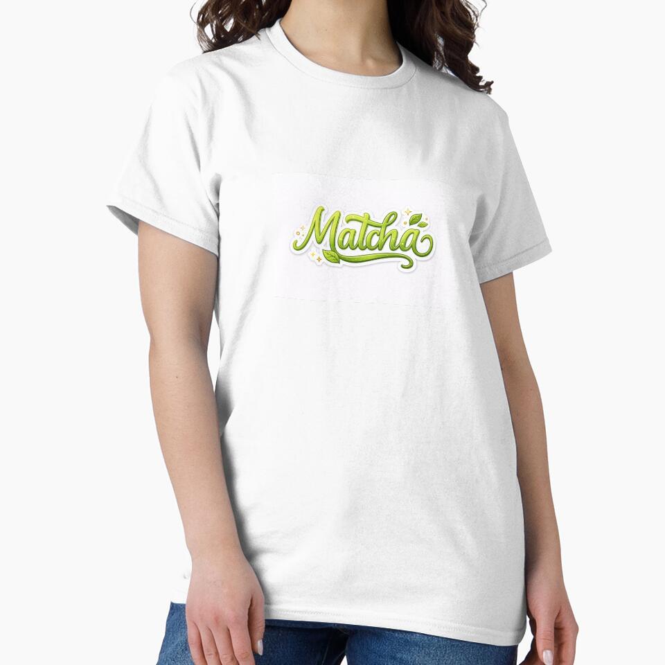 Matcha Green Tea Kawaii Aesthetic Stickers by hasm7