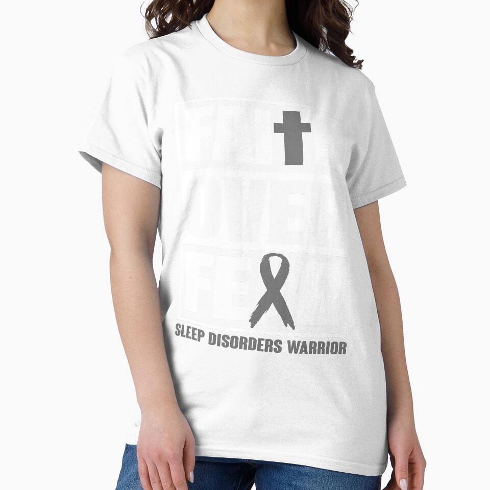 Faith Over Fear Sleep Disorders Awareness by Gillosina