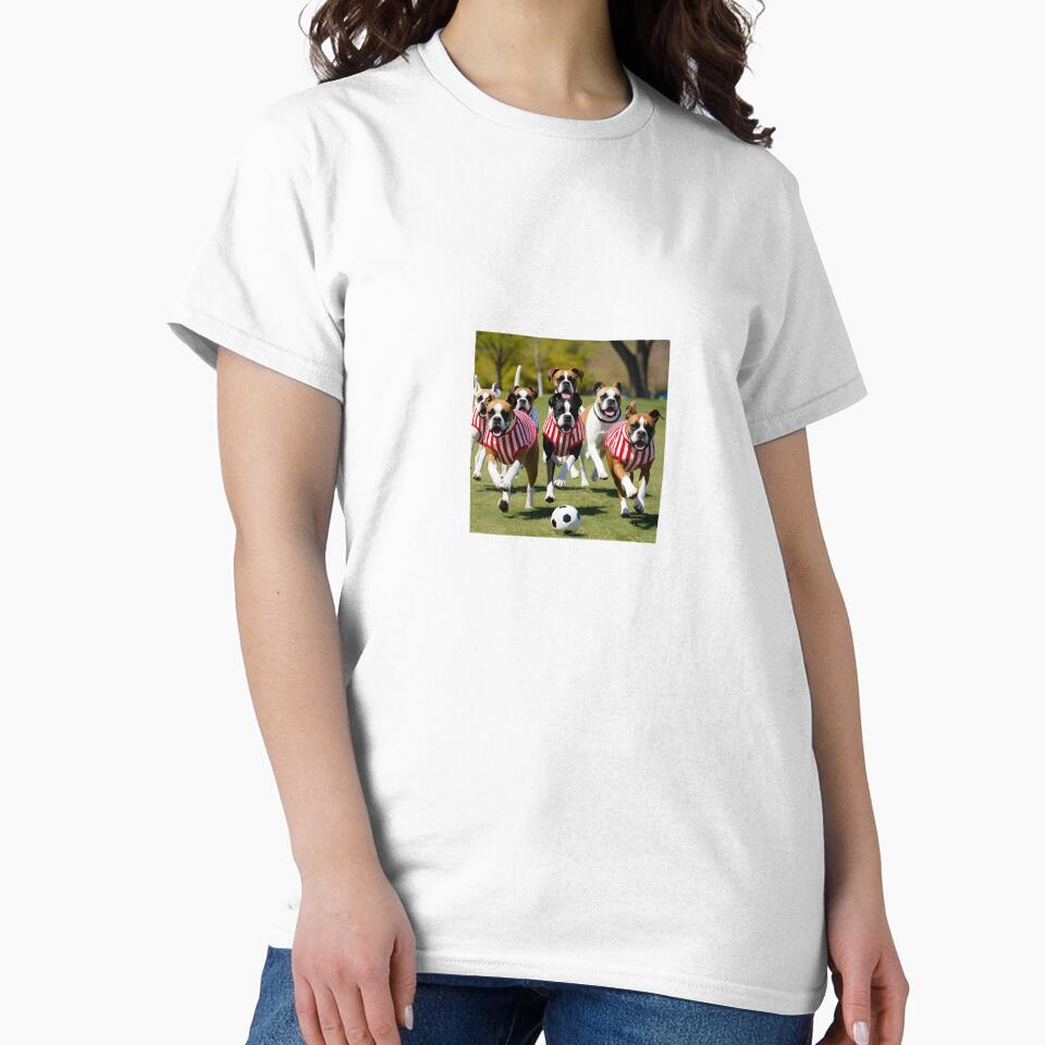 Boxers love football too! Soccer and Dog Lovers - Sunderland, Sheffield United, Southampton - Any dog, any colour by Humour House Designs