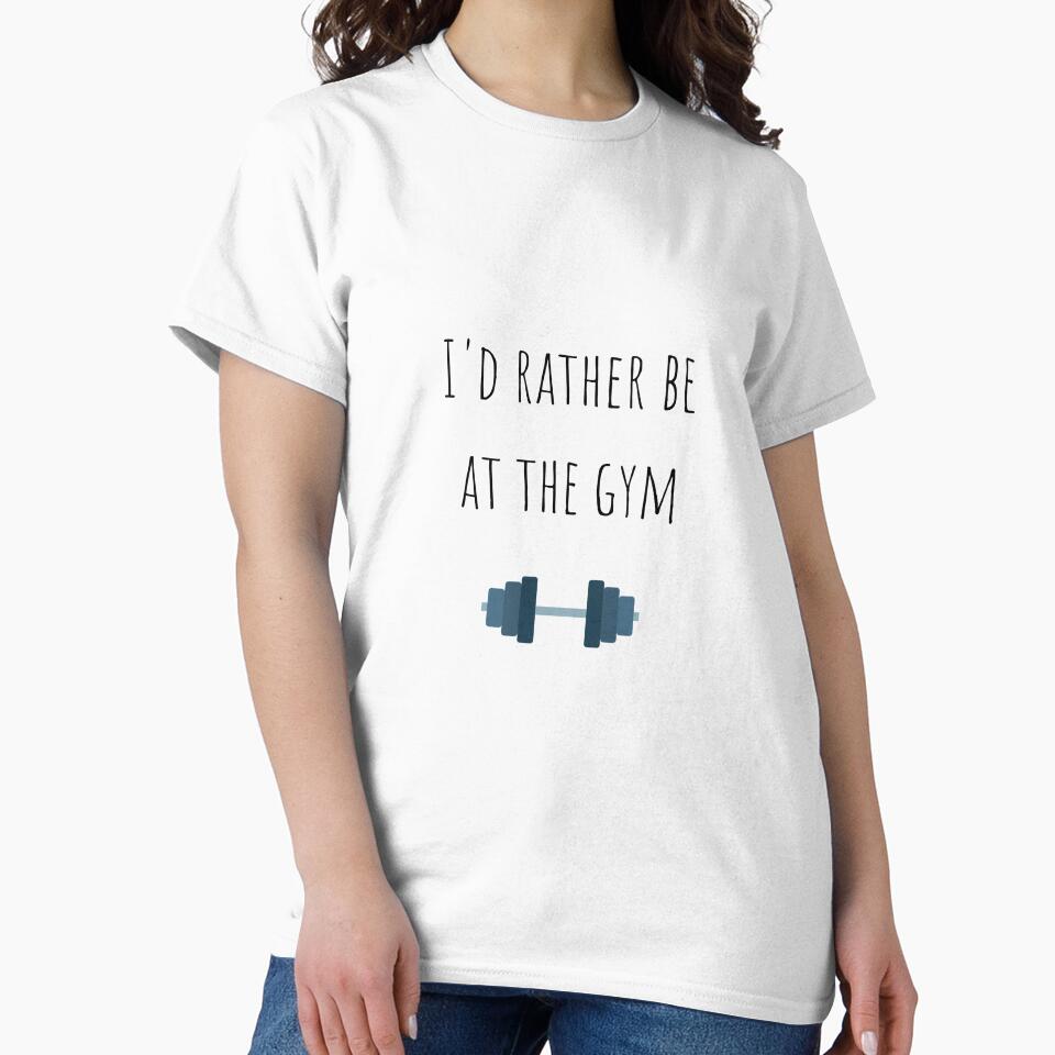 I'd rather be at the Gym by hedgedesign