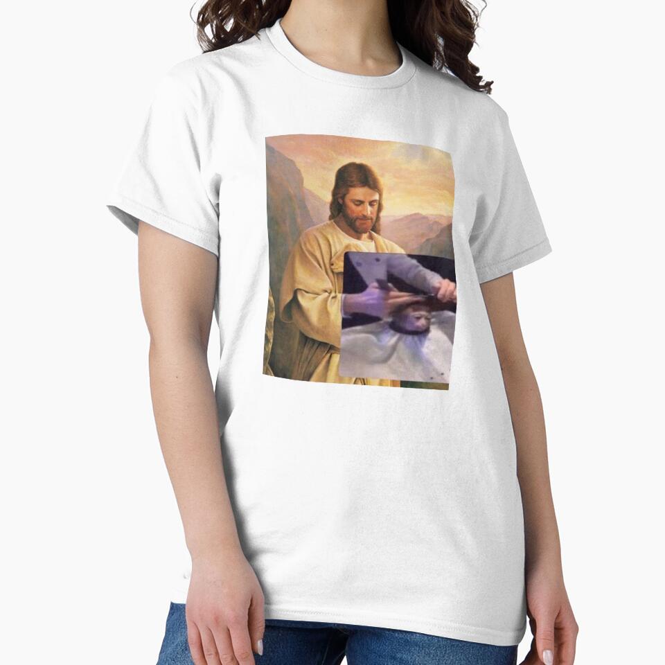 Jesus Barber Monkey by MrGubbins